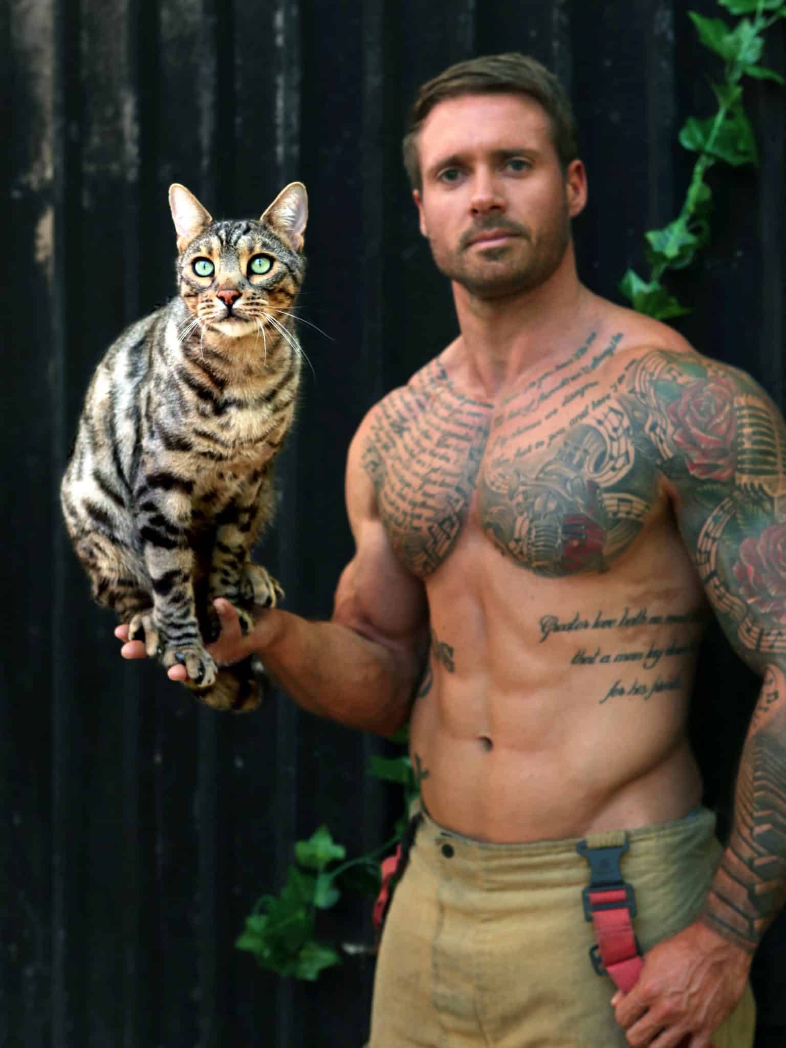 excited-for-2020-enough-to-pose-shirtless-with-cats-for-an-annual-charity-calendar-like-these