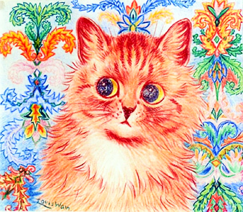 All hail Cat Jesus! The fantastic feline artist behind Benedict  Cumberbatch's latest biopic, Art