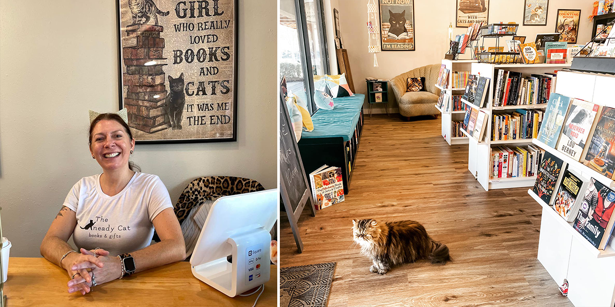 Kneady Cat Books & Gifts in Bluffton, Carla Onofrio, Palmetto Animal League