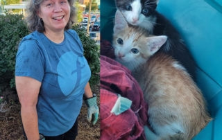 Mickey D's mom, Diana Hesson after rescue number one