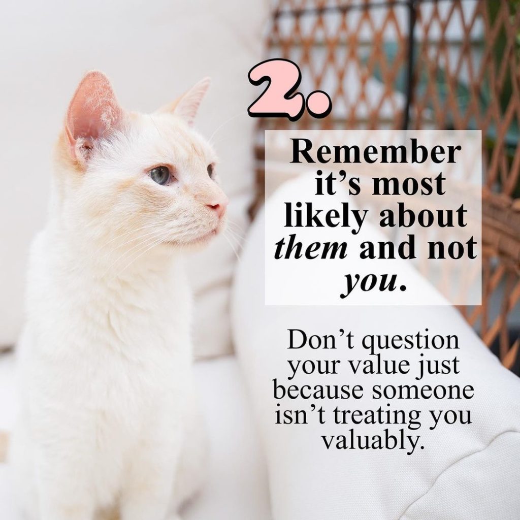 Henry the cat says Remember it's not about you