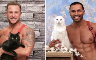 Australian Firefighters Cat Calendar 2023, Nathan Jenkins, Dennis Fay