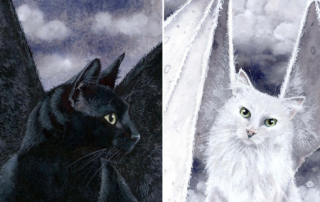 The Spooktacular 'Battycats' of Artist Maggie Vandewalle,Chattanooga, Tennessee