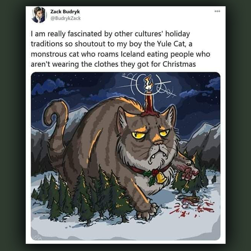 Yule Cat, Hawthorne Witches Tea