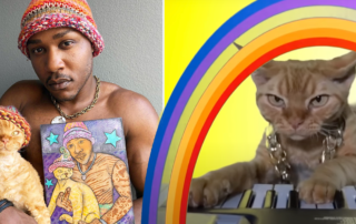 Moshow, Cat Rapper and DJ Ravioli the cat