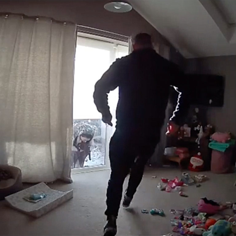 Camera Catches Emotional Reunion for Mom and Missing Cat