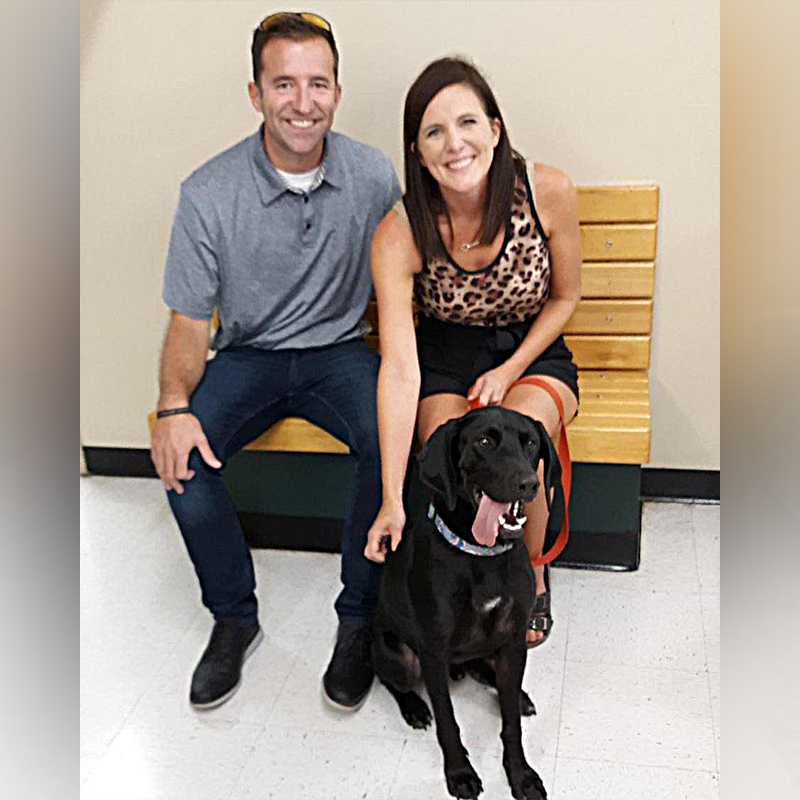 Betsy and Paul Thompson adopt Loki from Michele's Rescue, adoption story