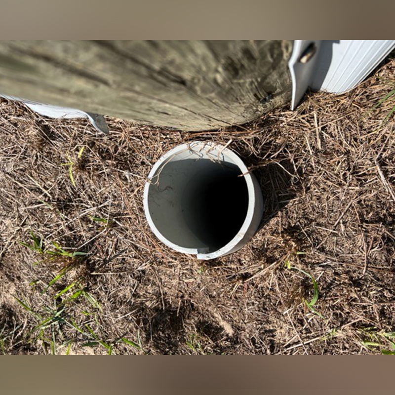open pipe that kitten fell into in Florida, Citrus County Sheriff's Department, Facebook