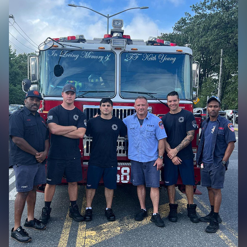 Ladder 138 firefighters save kitten on 22nd anniversary commemoration of 9/11 