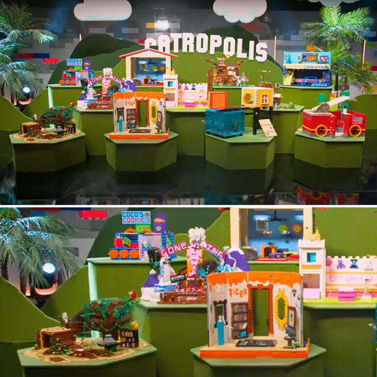 LEGO Masters and Kittens Come Together for a Purrfect Twist