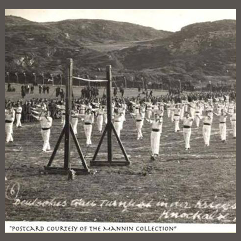 Images of the Knockaloe Internment Camp Isle of Man via Facebook, Mannin Collections Archive, Pilates