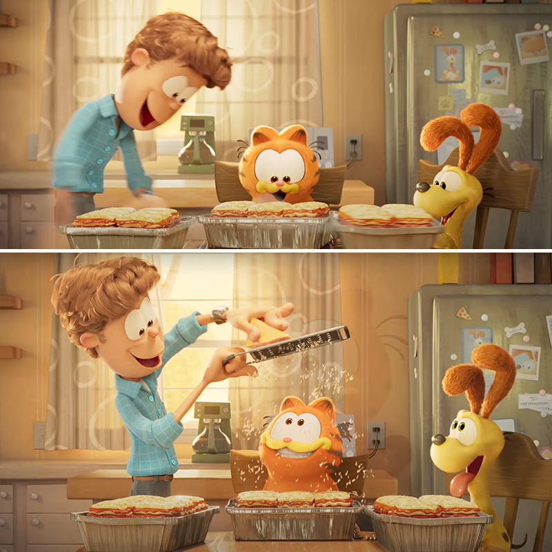 The Garfield Movie trailer reveals Chris Pratt's voice as the iconic orange  cat