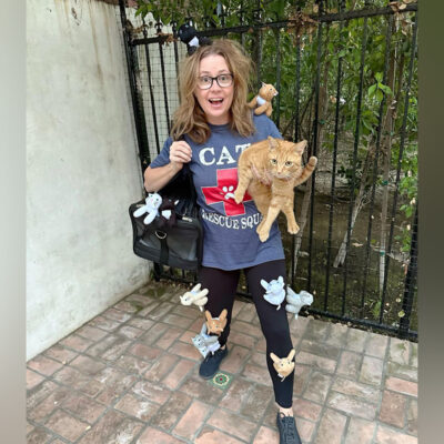 Long-Time Rescuer Jenna Fischer Fosters Three Adorable Kittens