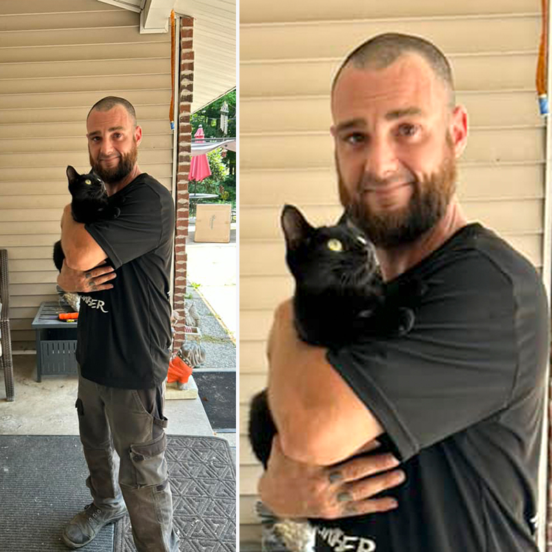 Treetop Cat Rescue, Cleveland, Ohio, Seven Hills, Angelo Ciammaichella, tree rescue, cat stuck in tree, Northeast Ohio, rescuing cats from trees, Fleck Tree Service, Akron, Mayfield, 2