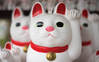 Maneki Neko Closeup