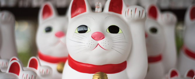 Maneki Neko Closeup