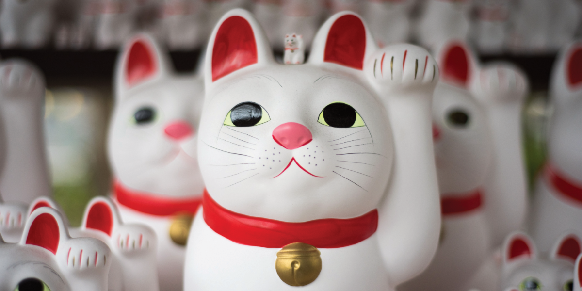 Maneki Neko Closeup